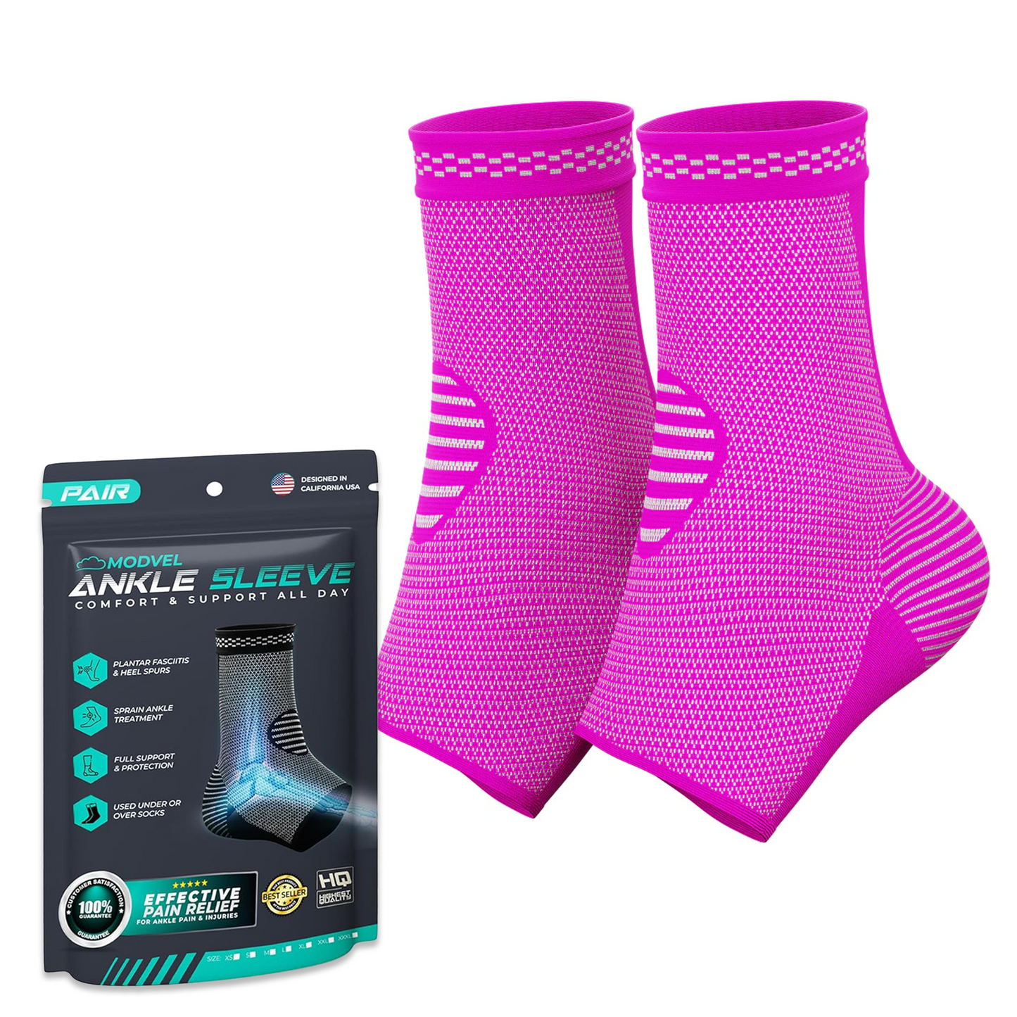 Modvel Ankle Brace 2-Pack (New Colors)
