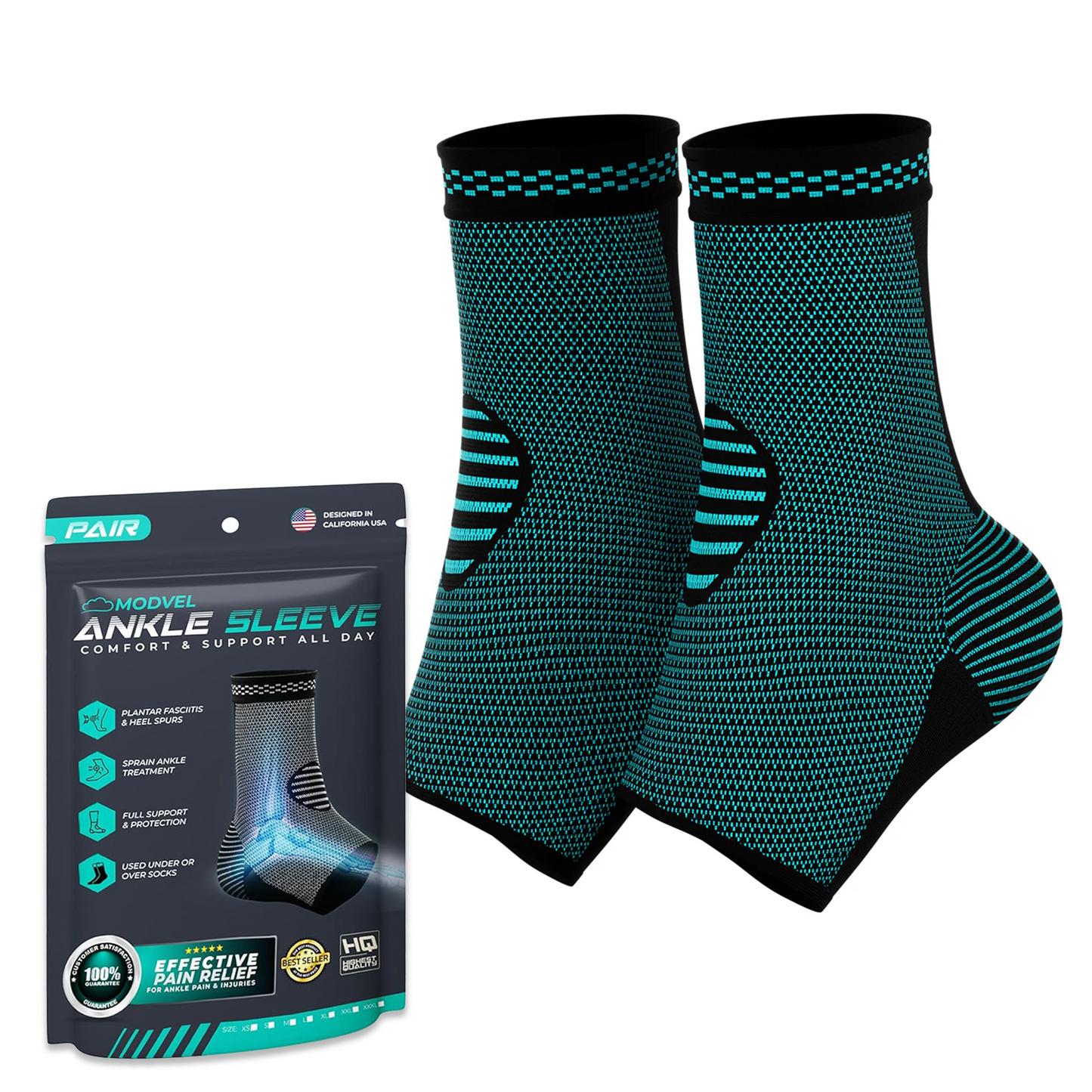 Modvel Ankle Brace 2-Pack (New Colors)