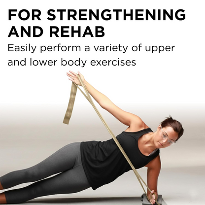 THERABAND CLX Latex-Free Resistance Band with Consecutive Loops