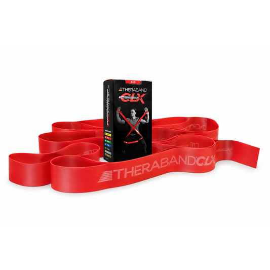 THERABAND CLX Latex-Free Resistance Band with Consecutive Loops