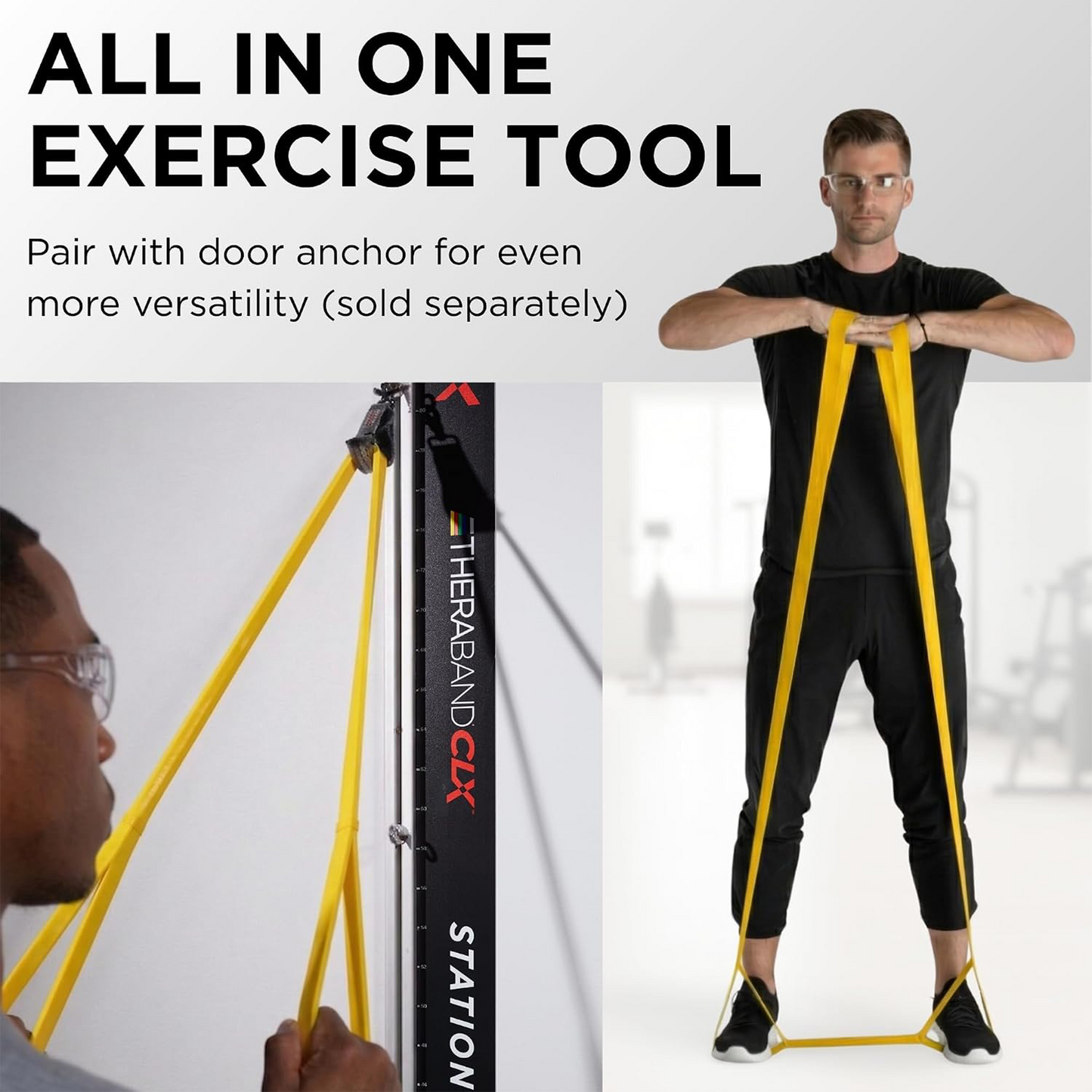 THERABAND CLX 2-Pack Light & Medium Resistance
