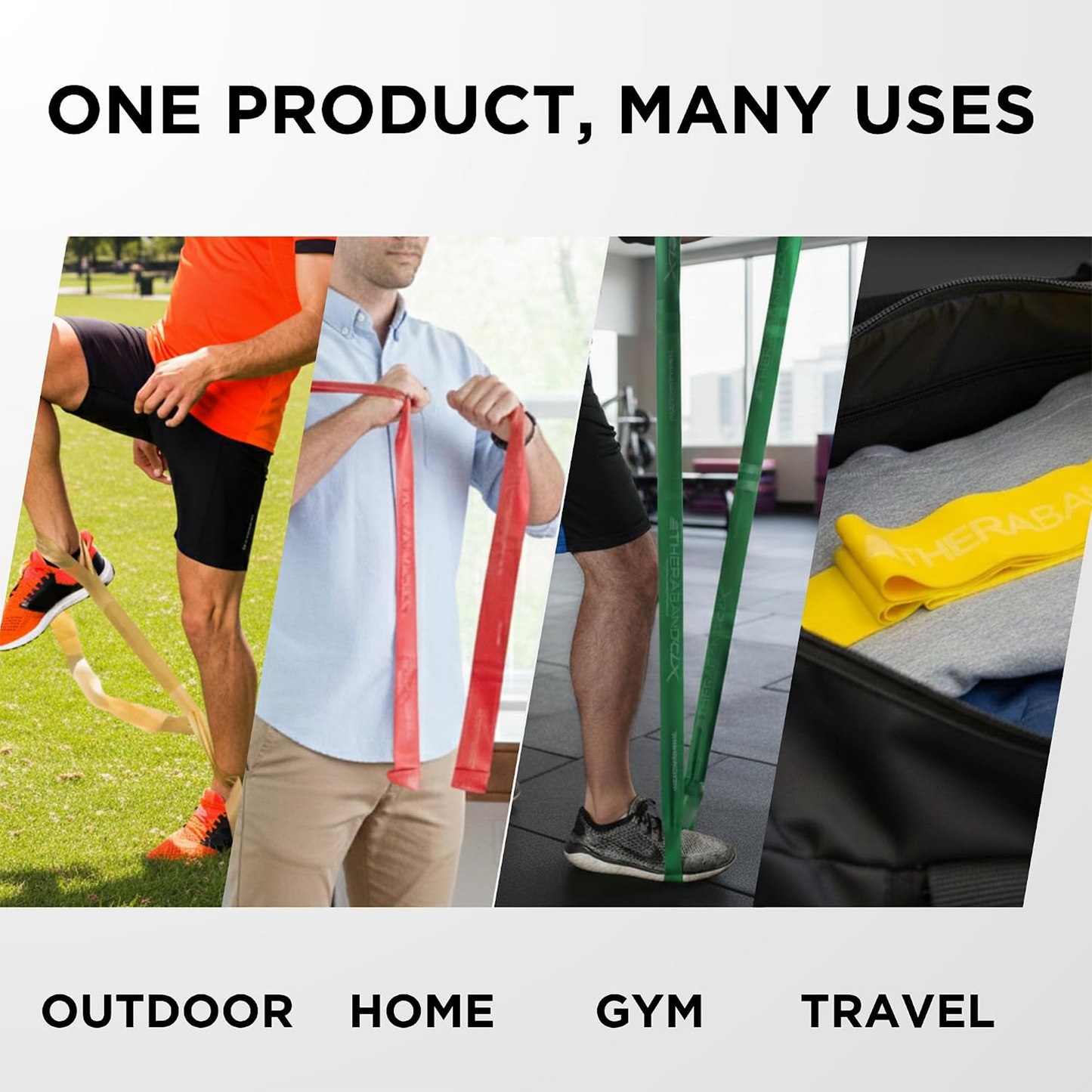 THERABAND CLX 2-Pack Light & Medium Resistance