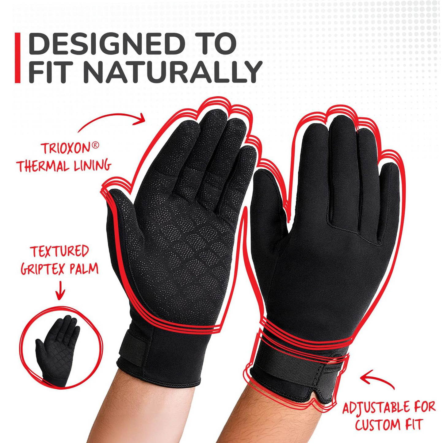 Thermoskin Arthritis Gloves Full Finger